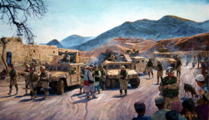 On Patrol - Original Oil