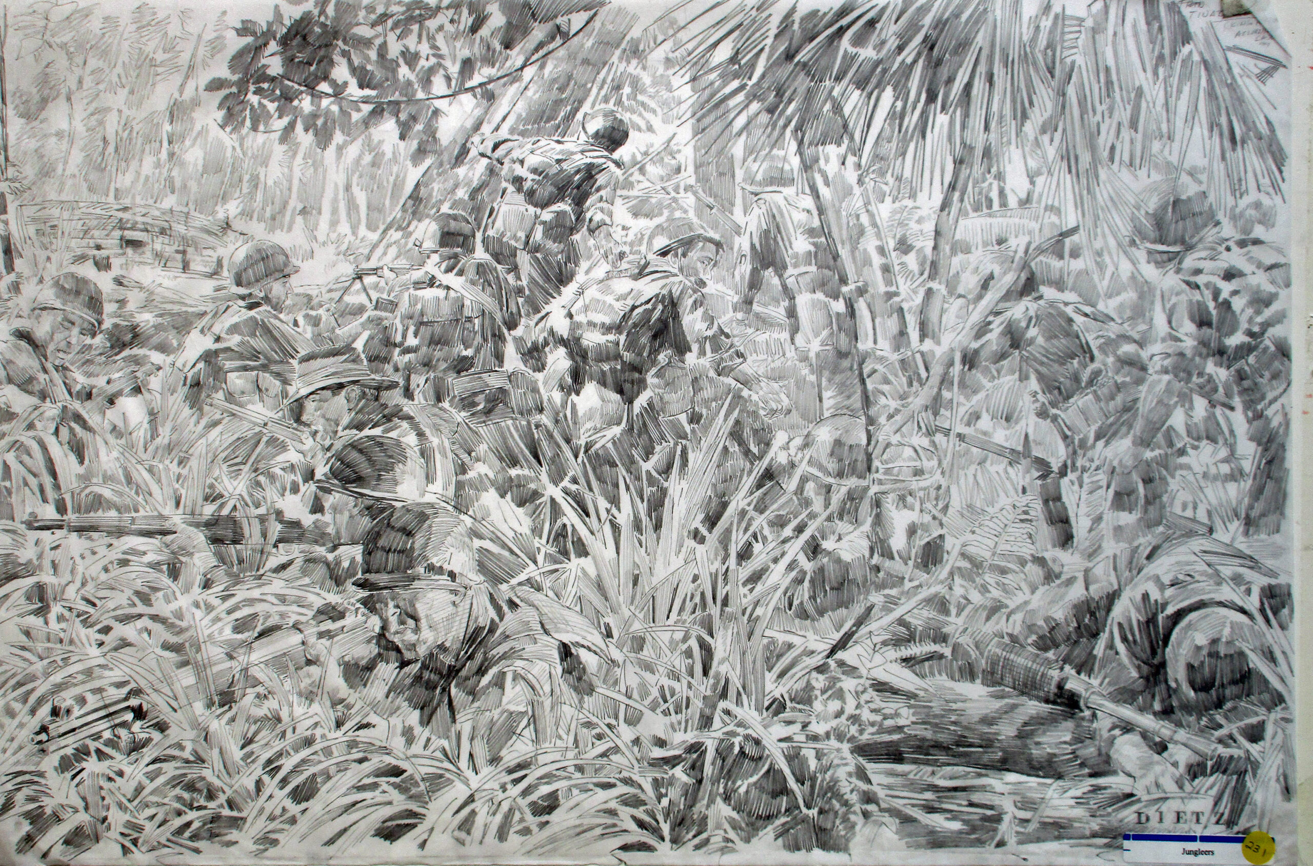Jungleers - Pencil Sketch