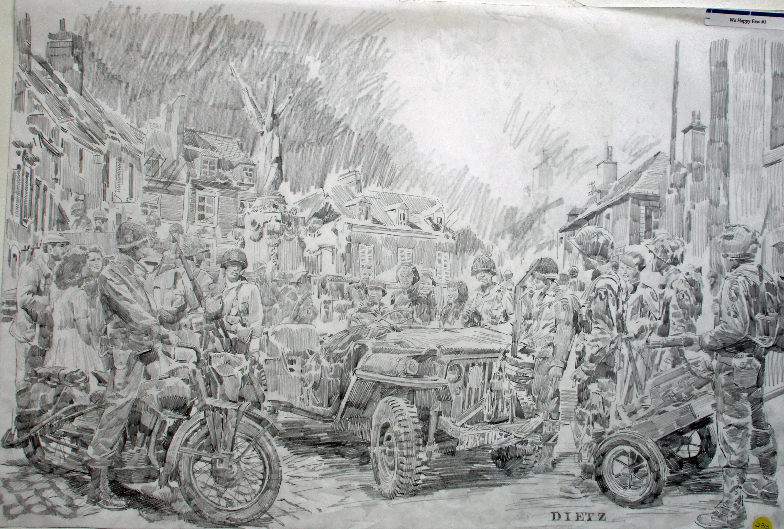 We Happy Few - Pencil Sketch