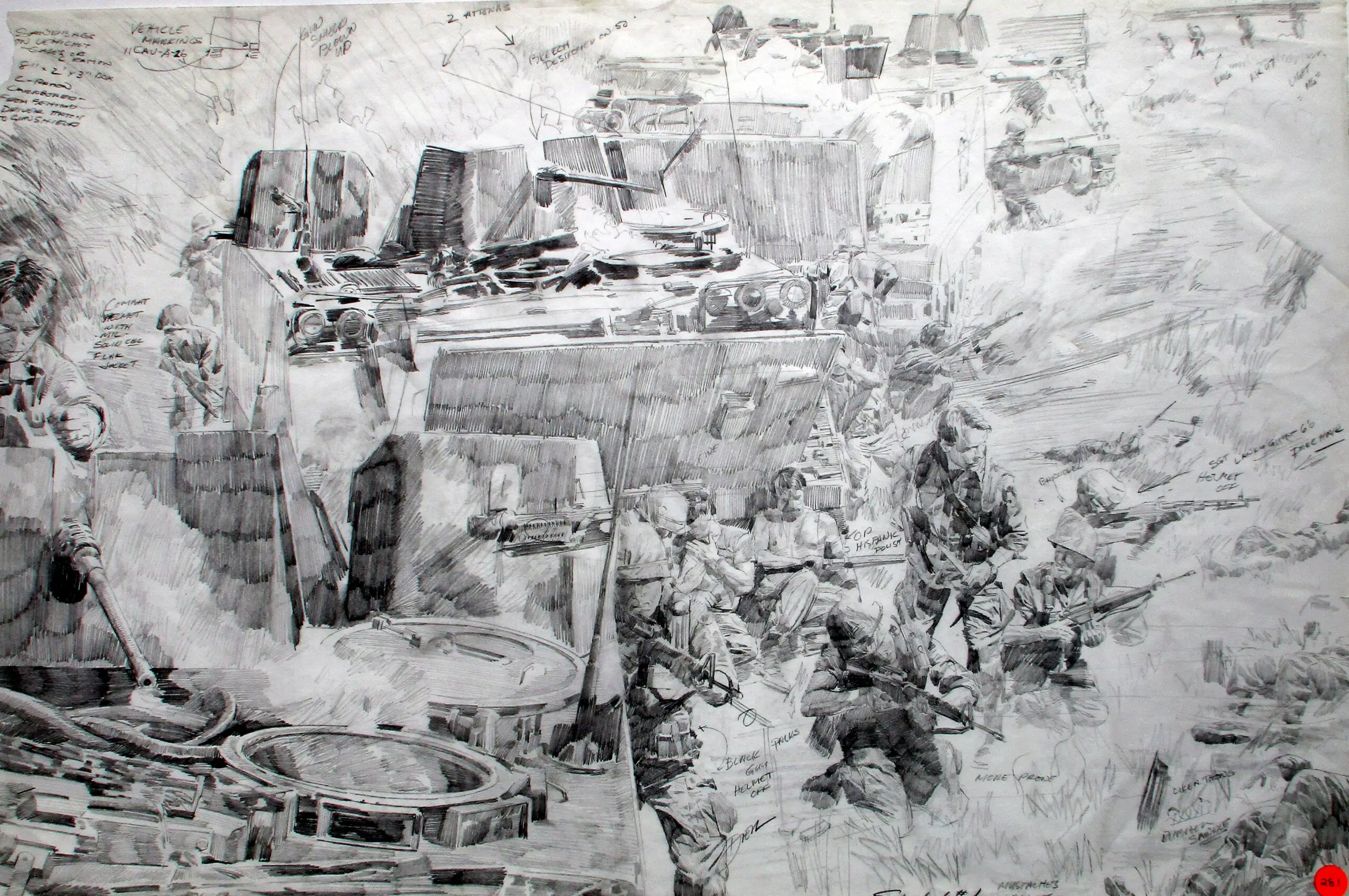 Find The Bastards, Then Pile On – Pencil Sketch