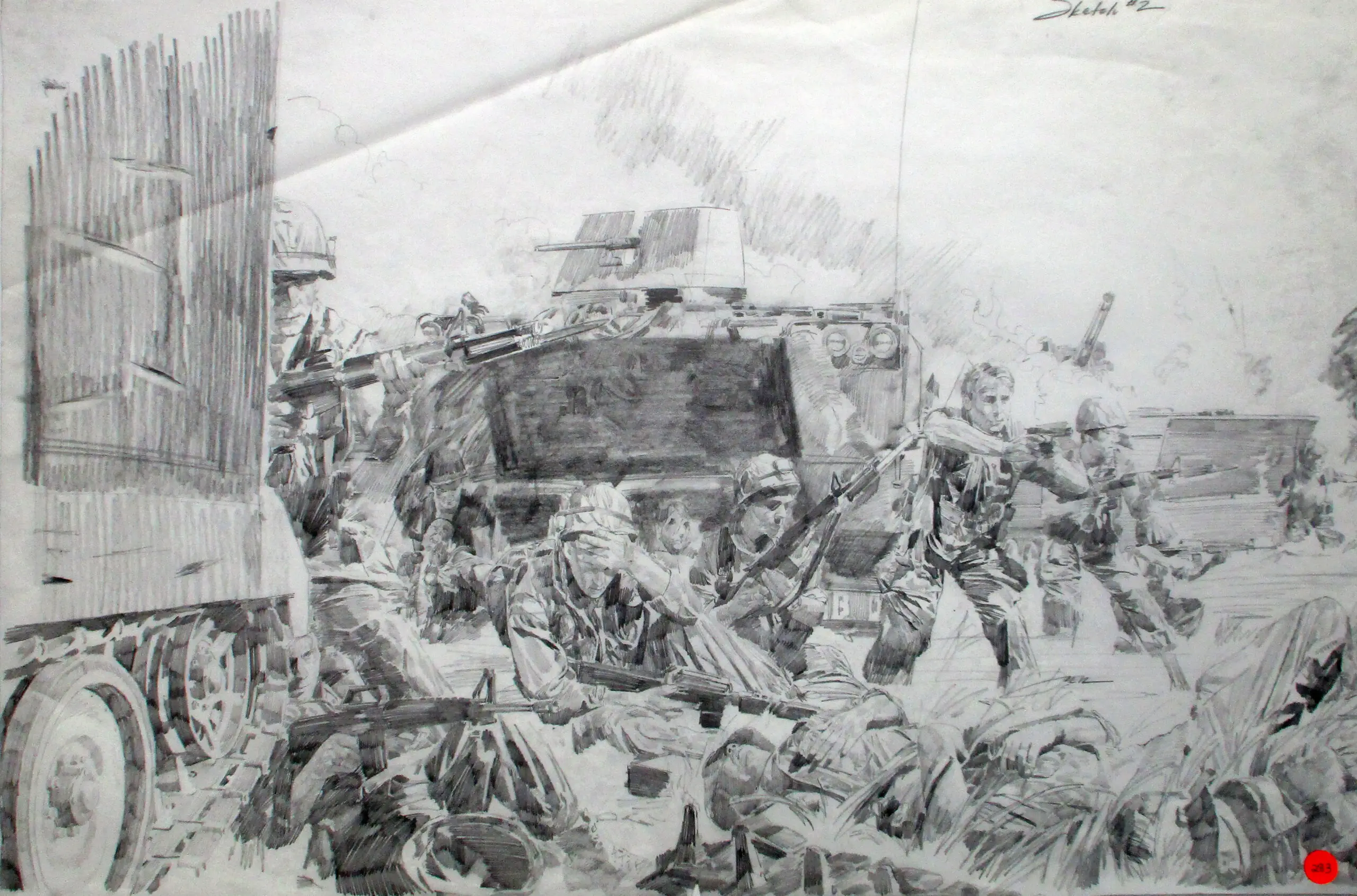 Find the Bastards - Pencil Sketch
